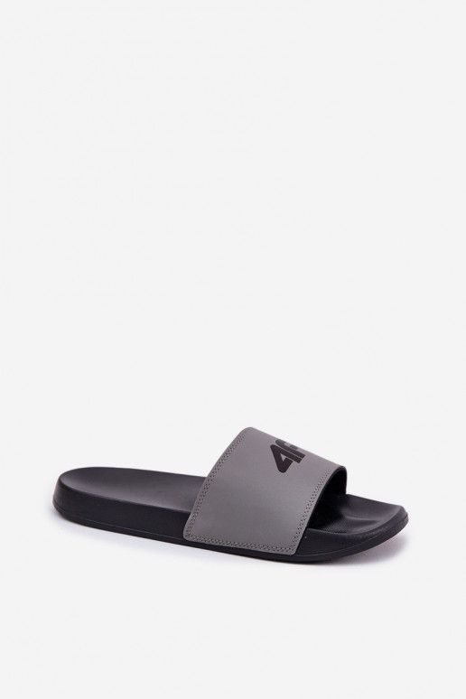 Slippers Het heeftnnen 4F 4FRMM00FSLIM011-25S grijs Slippers Het heeftnnen 4F 4FRMM00FSLIM011-25S grijs