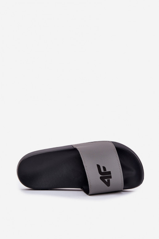 Slippers Het heeftnnen 4F 4FRMM00FSLIM011-25S grijs Slippers Het heeftnnen 4F 4FRMM00FSLIM011-25S grijs