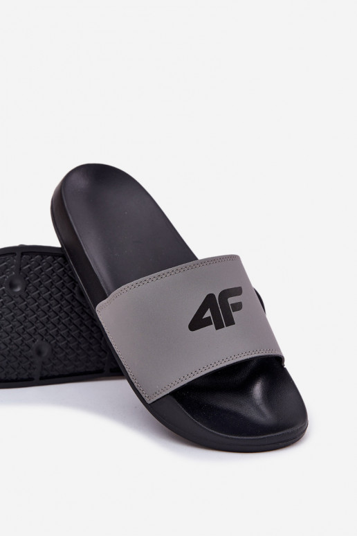 Hausschuhe Männlich 4F 4FRMM00FSLIM011-25S graue Farbe Hausschuhe Männlich 4F 4FRMM00FSLIM011-25S graue Farbe