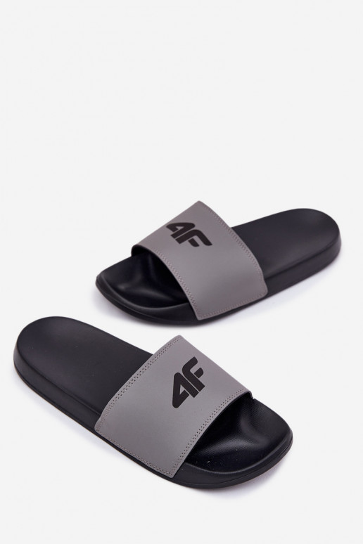 Slippers Het heeftnnen 4F 4FRMM00FSLIM011-25S grijs Slippers Het heeftnnen 4F 4FRMM00FSLIM011-25S grijs