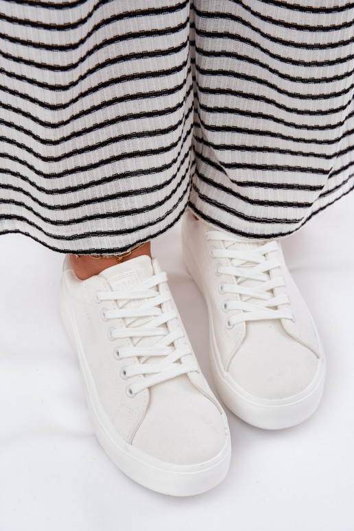 materiaal Vrijetijdsschoenen met platform Big Star RR274463 Initte kleur