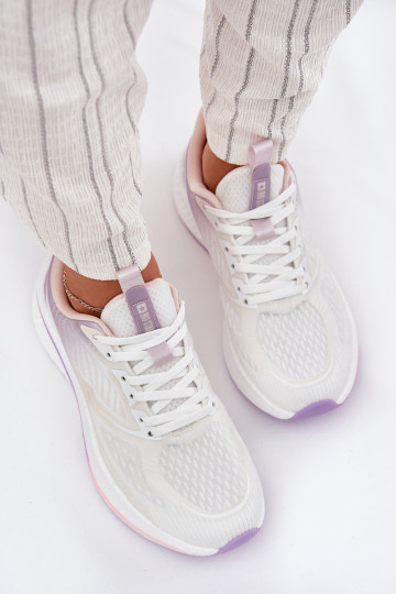 baskets Féminin Big Star RR274A161 HI-POLY SYSTEM couleur blanche 2