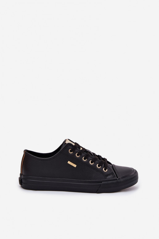 Chaussures de loisirs en cuir écologique Big Star RR274749 couleur noire