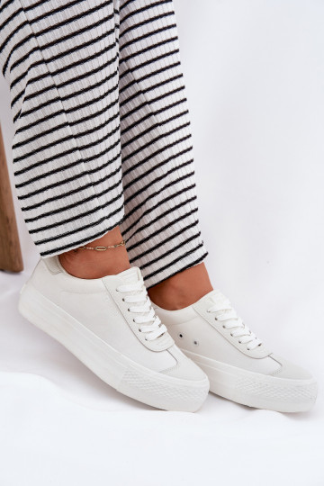 Chaussures de loisirs avec une plateforme Big Star RR274337 couleur blanche 2