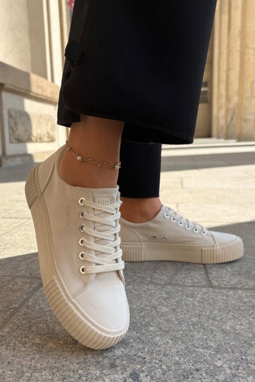 Freizeitschuhe Big Star RR274407 Beige  Freizeitschuhe Big Star RR274407 Beige