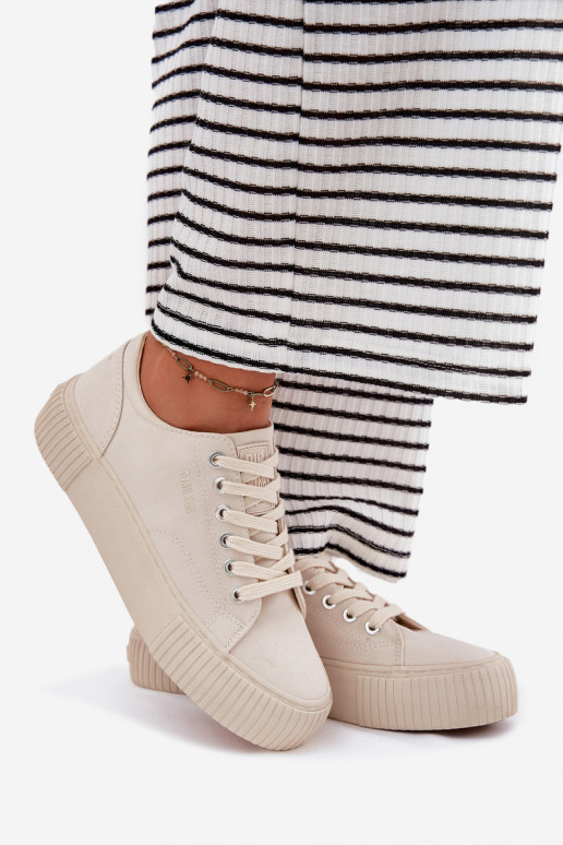 materiaal Vrijetijdsschoenen Big Star RR274407 beige