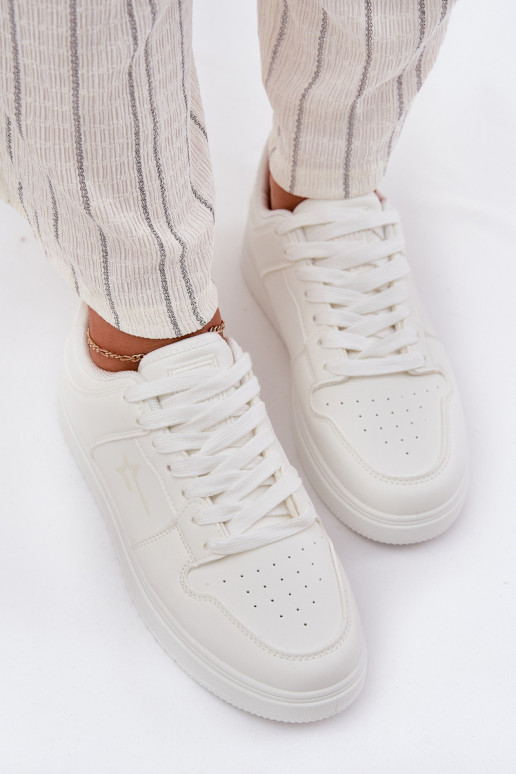 Sneakers Stilvollllschuhe Feminin Big Star RR274A241 HI-POLY SYSTEM Zueiße Farbe