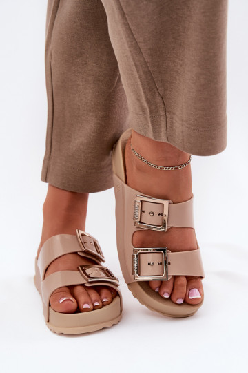 Dames Slippers Zacht Geurig ZAXY NN285092 beige 2