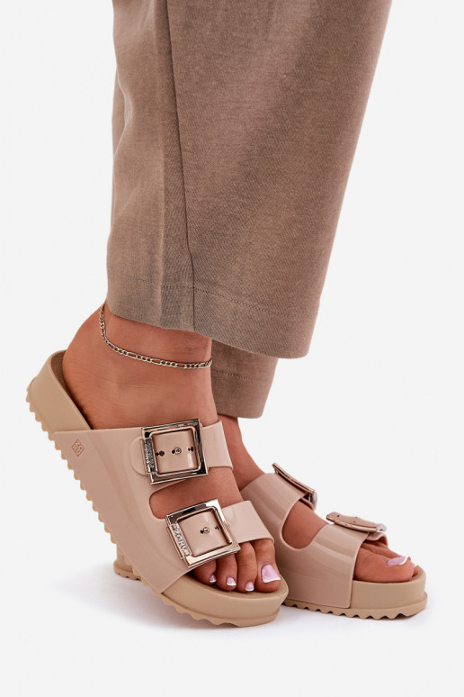 Féminin Chaussons Doucement Parfumé ZAXY NN285092 beige