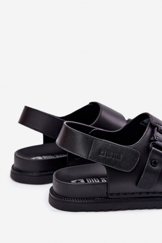 Sandales pour femmes Mâle Big Star RR174086 couleur noire Sandales pour femmes Mâle Big Star RR174086 couleur noire