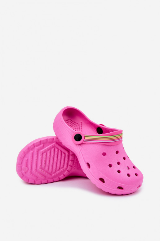 Pantoufles légères Pantoufles légères Puéril couleur rose Il fautranelia