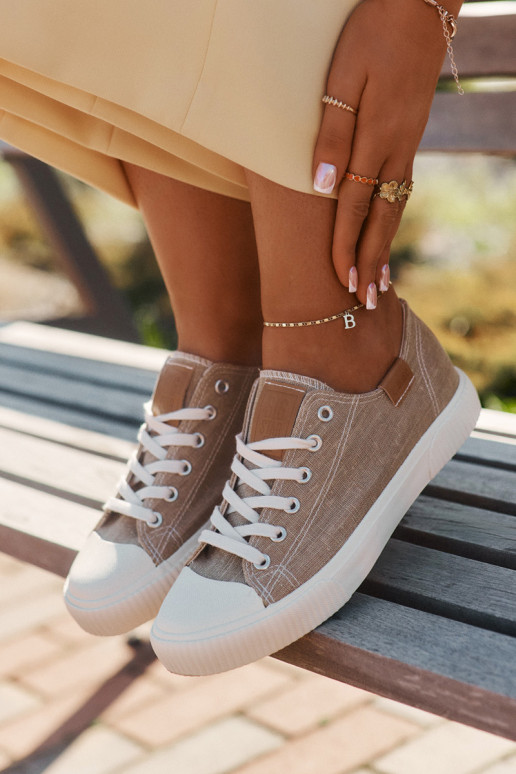 Freizeitschuhe Big Star RR274795 Beige  Freizeitschuhe Big Star RR274795 Beige