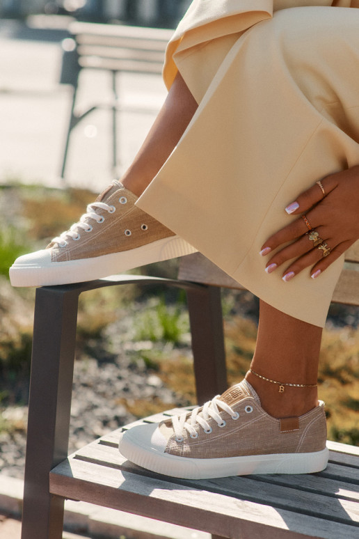 materiaal Vrijetijdsschoenen Big Star RR274795 beige