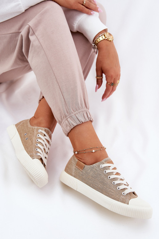 Freizeitschuhe Big Star RR274795 Beige  Freizeitschuhe Big Star RR274795 Beige