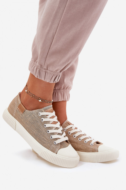 materiaal Vrijetijdsschoenen Big Star RR274795 beige
