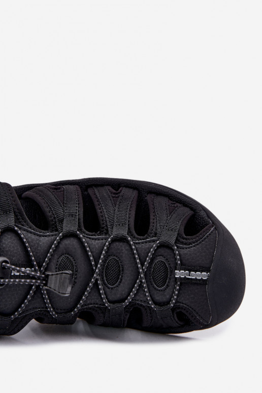 Style sportif des sandales Mâle Lee Cooper LCDANS-24-03-2313M couleur noire Style sportif des sandales Mâle Lee Cooper LCDANS-24-03-2313M couleur noire