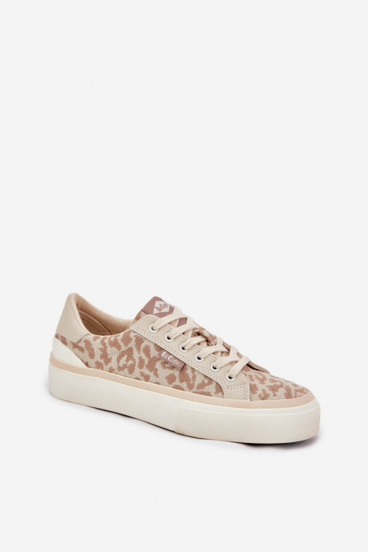 Laag Vrijetijdsschoenen met luipaardbontpatronen Lee Cooper LCIN-25-02-3330L beige Laag Vrijetijdsschoenen met luipaardbontpatronen Lee Cooper LCIN-25-02-3330L beige