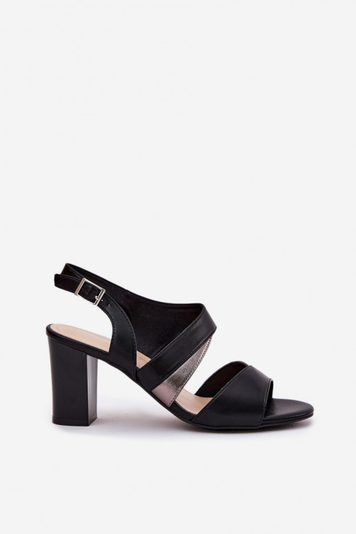 Damessandalen met hoge hakken Sergio Leone SK866 zInart