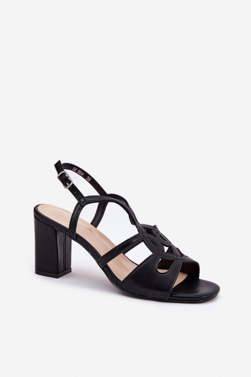 Dames Sandalen met hoge hak Op Sergio Leone SK884 zInart