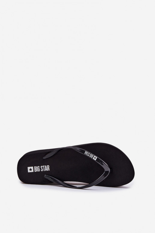 Chaussons Chaussons Féminin Sur un coin Big Star RR274A549 couleur noire