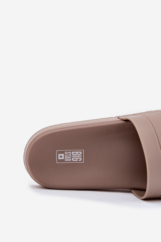 Slippers Het heeftnnen Big Star RR174A048 beige