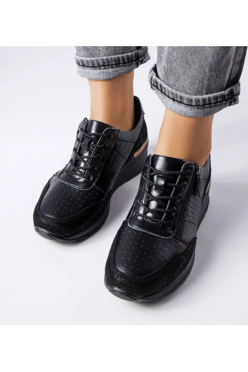 Bottines en cuir ajourées... 2