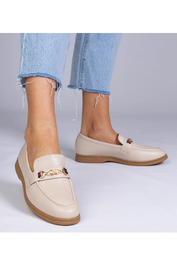 Mocassins couleur sable...