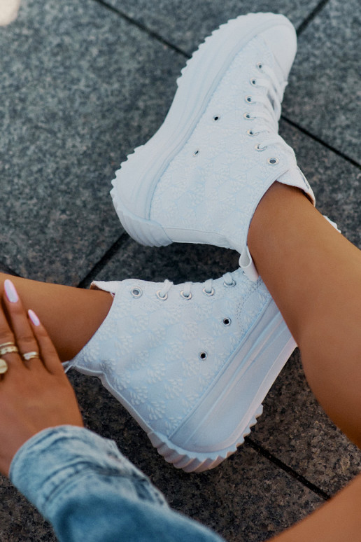 Freizeitschuhe mit Sohle Feminin Lee Cooper LCIN-25-31-3461L Zueiße Farbe