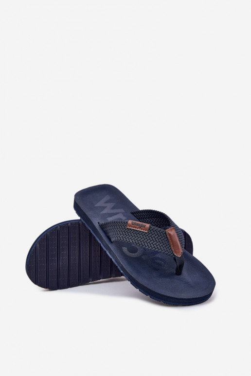 Hausschuhe Hausschuhe Männlich INRANGLER ZANE FLIPFLOP MEN LOIN 20251044.24H Dunkelblau Hausschuhe Hausschuhe Männlich INRANGLER ZANE FLIPFLOP MEN LOIN 20251044.24H Dunkelblau