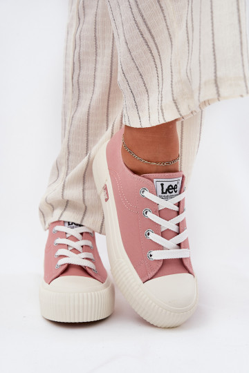 Chaussures de loisirs avec une plateforme LEE ISLA C DANSOMEN LODANS 50251001 couleur rose