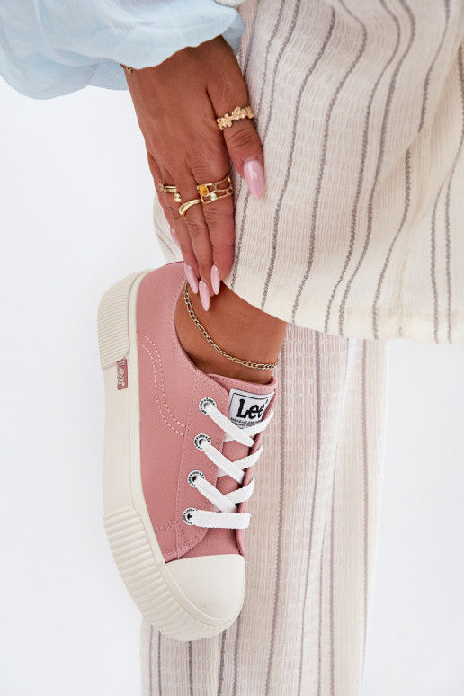 Chaussures de loisirs avec une plateforme LEE ISLA C DANSOMEN LODANS 50251001 couleur rose