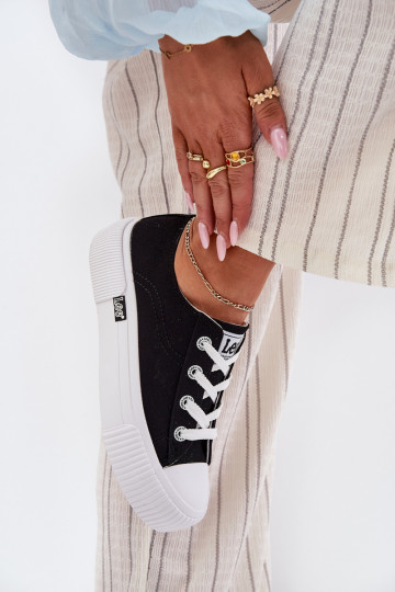Chaussures de loisirs avec une plateforme LEE ISLA C DANSOMEN LODANS 50251001 couleur noire 2