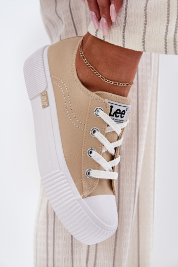 Chaussures de loisirs avec une plateforme LEE ISLA C DANSOMEN LODANS 50251001 beige