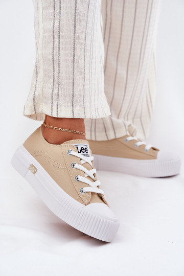 Chaussures de loisirs avec une plateforme LEE ISLA C DANSOMEN LODANS 50251001 beige 2