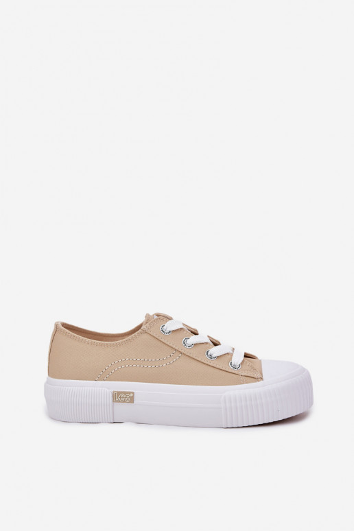 Freizeitschuhe mit einer Plattform LEE ISLA C INOMEN LOIN 50251001 Beige Freizeitschuhe mit einer Plattform LEE ISLA C INOMEN LOIN 50251001 Beige