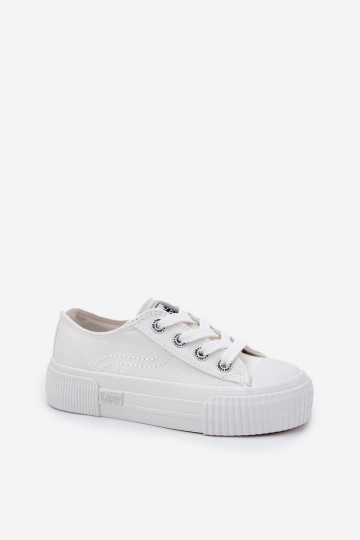 Witte kinder sport schoenen, LEE ISLA C LOIN JR 50251058