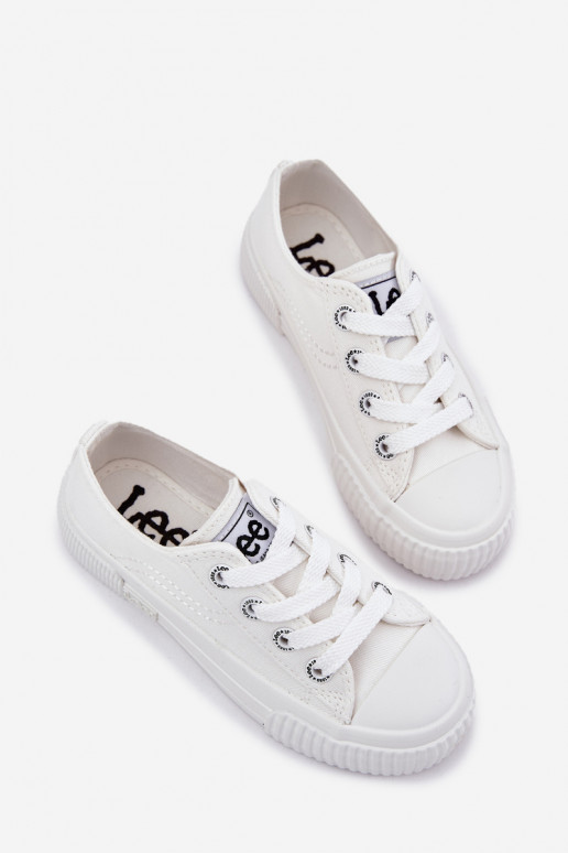 Baskets pour enfants LEE ISLA C LODANS JR 50251058 couleur blanche