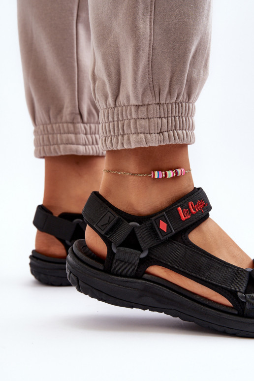 Sandales pour femmes Lee Cooper LCDANS-24-34-2615 couleur noire