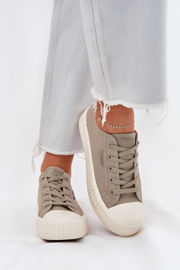 Graue Freizeitschuhe mit Plateausohle, Big Star RR274779 2