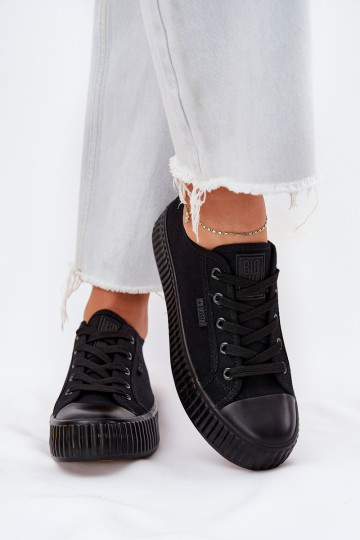 Bottines décontractées noires avec plateforme, Big Star RR274775 2