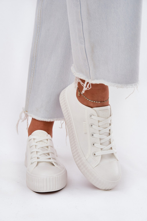  Chaussures de loisirs avec une plateforme Big Star RR274776 couleur blanche