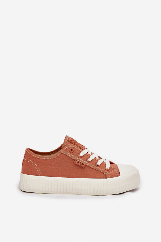  Chaussures de loisirs avec une plateforme Big Star RR274778 couleur orange