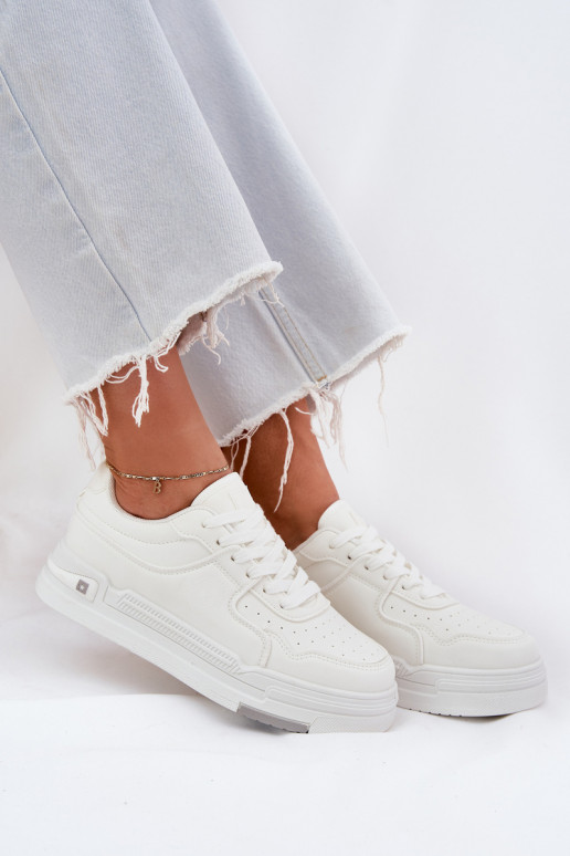 Laag Sneakers model schoenen Dames Big Star RR274A310 HI-POLY SYSTEM Initte kleur