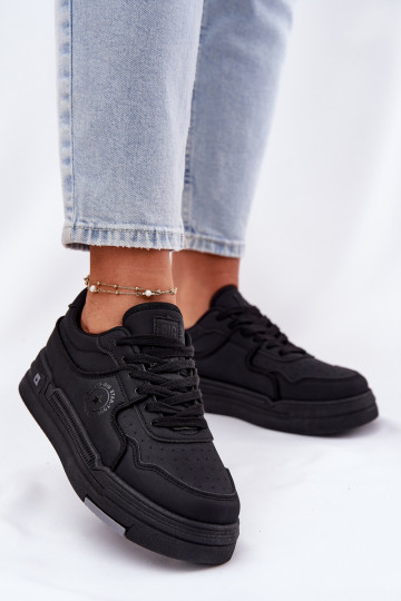 Faible Chaussures modèle baskets Féminin Big Star RR274A311 HI-POLY SYSTEM couleur noire 2