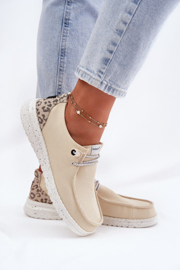Schuhe Feminin McKeylor 96116 Beige