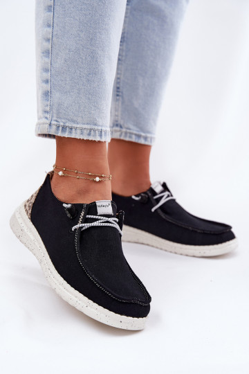 Schuhe Feminin McKeylor 96116 schZuarze Farbe