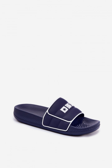 Sandales pour hommes couleur bleu foncé, Big Star RR174A045