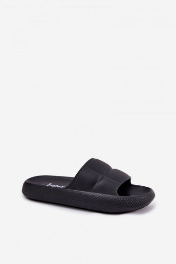 Zwarte dames lichte slippers, LEE MAYA SLIDER INOMEN LOIN 50251016 2