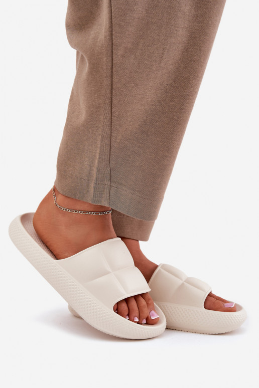 Pantoufles légères Pantoufles pour femmes LEE MAYA SLIDER DANSOMEN LODANS 50251016 beige