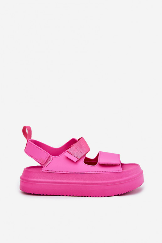 Dames sandalen met platform Z met lijmbevestigingami roze Nitepira